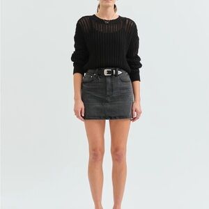 DAZE JEAN MINI SKIRT